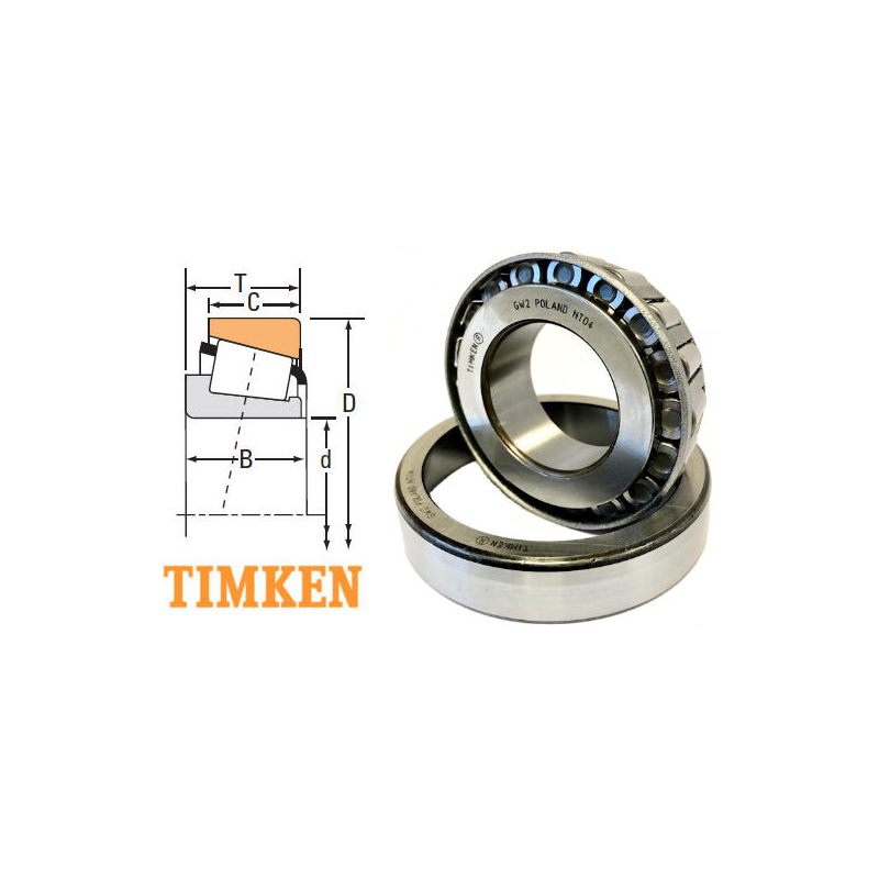 JLM 704649/704610 TIMKEN 50x84x22 TIMKEN