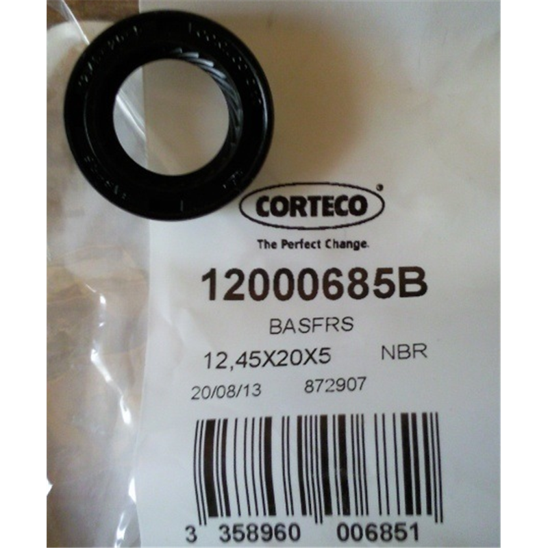 12000685B CORTECO 12,45x20x5 BASFRS NBR Paraolio CORTECO