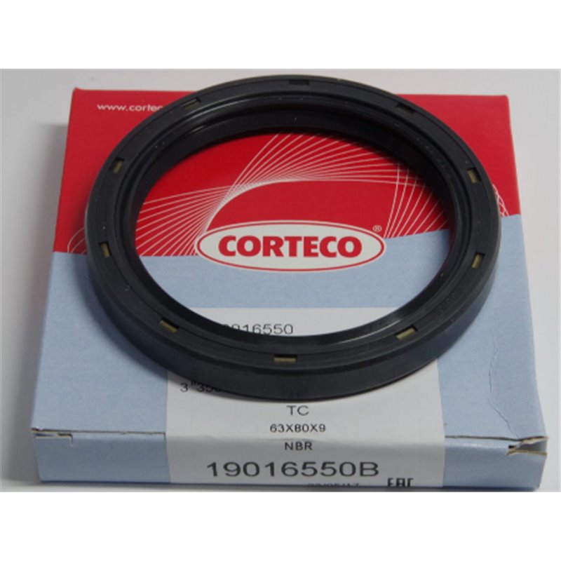 19016550B CORTECO 63x80x9 TC NBR Paraolio CORTECO