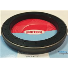 12040000B CORTECO 105x140x13,5/14,5 RWDR-K7 S2 NBR/FPM Paraolio